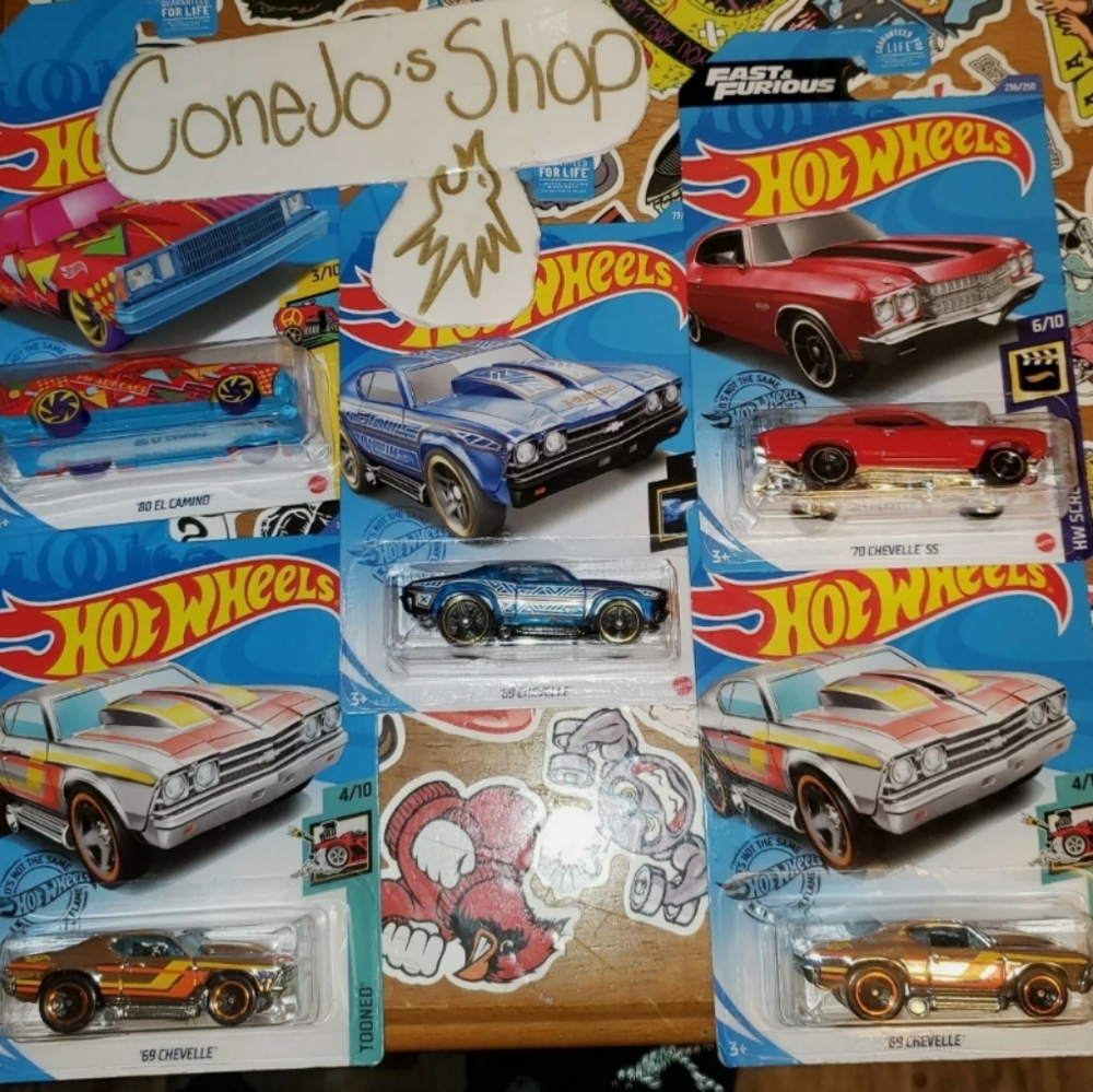 HOT WHEELS 70 CHEVY CHEVELLE SS